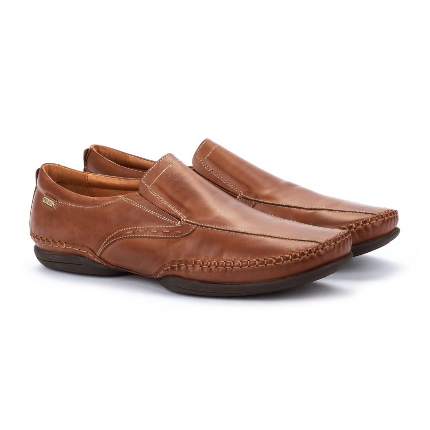 Men's Pikolinos PUERTO RICO Moccasins Brown | NZ Y21Q837